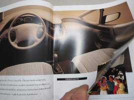 Toyota Previa 1995 -myyntiesite / sales brochure