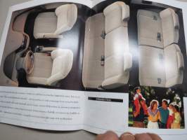 Toyota Previa 1992 -myyntiesite / sales brochure