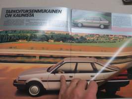 Toyota Carina II 1986 -myyntiesite / sales brochure