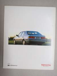 Toyota Carina II 1988 -myyntiesite, ruotsinkielinen / sales brochure