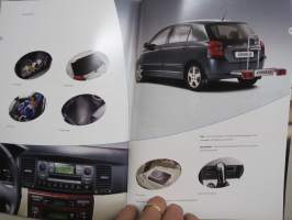 Toyota Corolla 2001 -myyntiesite / sales brochure