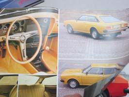 Toyota Corolla Liftback 1600 1977 -myyntiesite /sales brochure