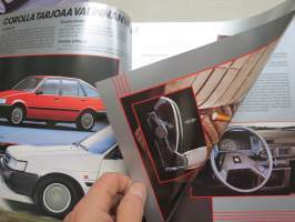 Toyota Corolla 12 / 16 Valve 1987 -myyntiesite /sales brochure