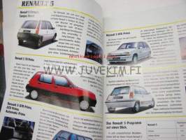 Renault 1990 -myyntiesite saksaksi