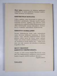 Muut uskonnot kristityn näkökulmasta