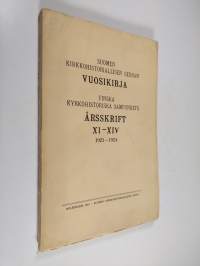 Suomen kirkkohistoriallisen seuran vuosikirja 1921-24