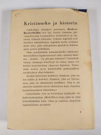 Kristinusko ja historia