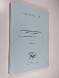 Psychophysischer Sprachgebrauch in Alten Testament