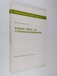 Kirkon virka- ja työehtolainsäädäntö