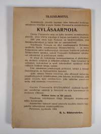 Kyläsaarnoja, 8 &amp; 9 vihko