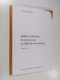 Julkisen talouden kestävyysvaje ja eläkeiän nostaminen
