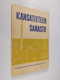 Kansatieteen sanasto