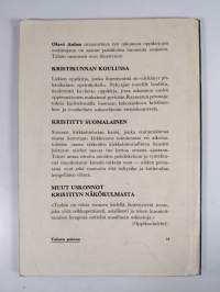 Muut uskonnot kristityn näkökulmasta