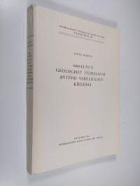 1800-luvun geologiset uudissanat Antero Vareliuksen kielessä
