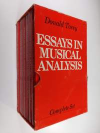 Essays in musical analysis 1-6 + supplementary volume (pahvikotelossa)
