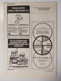 Kirjeshakki vuosikerta 1986