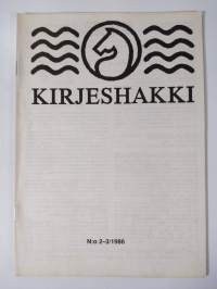 Kirjeshakki vuosikerta 1986