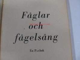 Fåglar och fågelsång