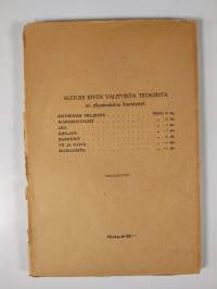 Karkurit : näytelmä viidessä näytöksessä (1909) (lukematon)