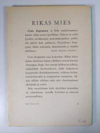 Rikas mies : runoja