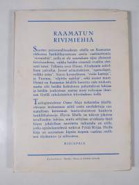 Raamatun rivimiehiä