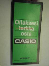 Casio laskimet -myyntiesite