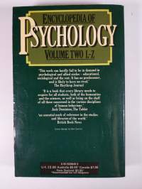 Encyclopedia of psychology, Vol. 2 - L - Z