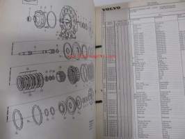 Volvo 740 Series 1991- Parts Catalog -varaosaluettelo englanniksi