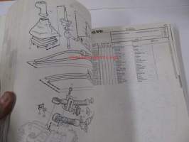 Volvo 850 Series 1982- Parts Catalog -varaosaluettelo englanniksi