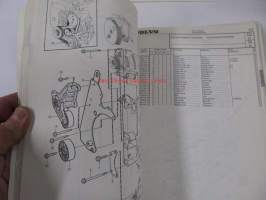 Volvo 850 Series 1982- Parts Catalog -varaosaluettelo englanniksi