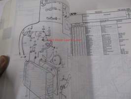 Volvo 760 Series 1988- Parts Catalog -varaosaluettelo englanniksi