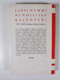 Runoilijan kalenteri 1959-1960, kuultua, nähtyä, koettua