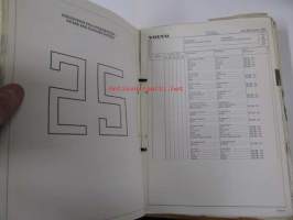 Volvo 340-360 Series 1985- Parts Catalog -varaosaluettelo englanniksi