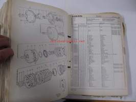 Volvo 740 Series 1988- Parts Catalog -varaosaluettelo englanniksi