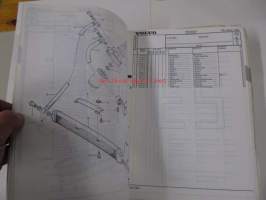 Volvo 760 Series 1988- Parts Catalog -varaosaluettelo englanniksi