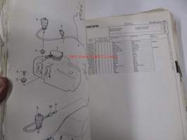 Volvo 340-360 Series 1985- Parts Catalog -varaosaluettelo englanniksi