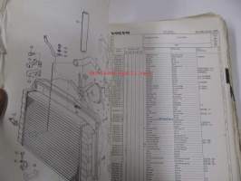 Volvo 340-360 Series 1985- Parts Catalog -varaosaluettelo englanniksi