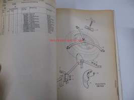 Volvo 340 Series 1980- Parts Catalog -varaosaluettelo englanniksi