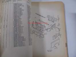 Volvo 340 Series 1980- Parts Catalog -varaosaluettelo englanniksi
