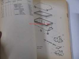 Volvo 340 Series 1980- Parts Catalog -varaosaluettelo englanniksi