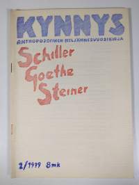 Kynnys vuosikerta 1979 (1-4) : Antroposofinen neljännesvuosikirja