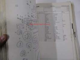 Volvo 340-360 Series 1985- Parts Catalog -varaosaluettelo englanniksi