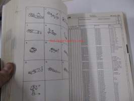 Volvo 480 Series 1991- Parts Catalog -varaosaluettelo englanniksi
