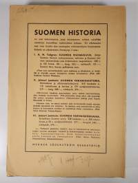 Suomen historia vapaudenajalla 1