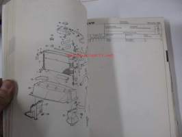 Volvo 480 Series 1991- Parts Catalog -varaosaluettelo englanniksi