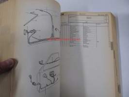Volvo 760 Series 1988- Parts Catalog -varaosaluettelo englanniksi