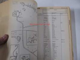 Volvo 760 Series 1988- Parts Catalog -varaosaluettelo englanniksi