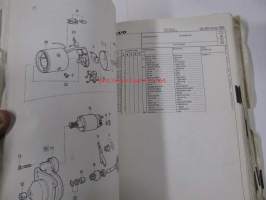 Volvo 340-360 Series 1985- Parts Catalog -varaosaluettelo englanniksi