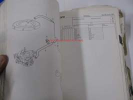 Volvo 340-360 Series 1985- Parts Catalog -varaosaluettelo englanniksi