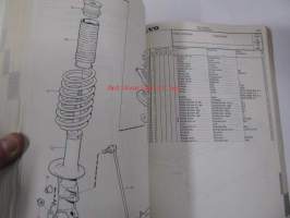 Volvo 850 Series 1993- Parts Catalog -varaosaluettelo englanniksi